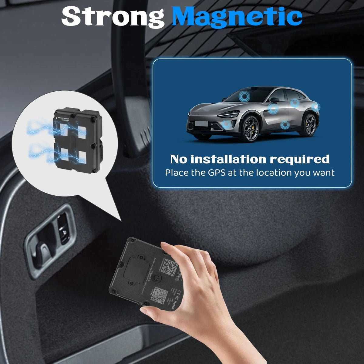 4G Vehicle GPS Tracker with Real-Time Tracking