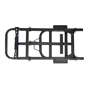 Stair Climbing Cart 460lbs Capacity, Portable Folding Trolley with 6 Wheels, Stair Climber Hand Truck with Adjustable Handle for Pulling, All Terrain Heavy Duty Dolly Cart for Warehouse (Style-C)