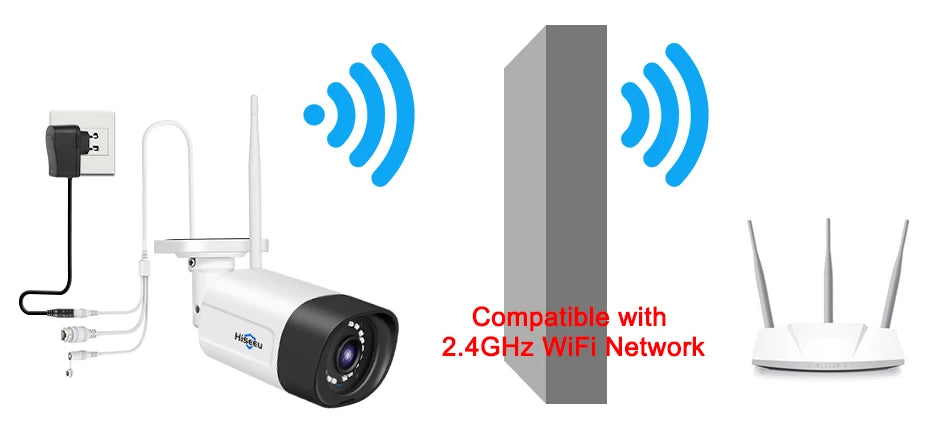 3MP Wireless Outdoor IP Camera