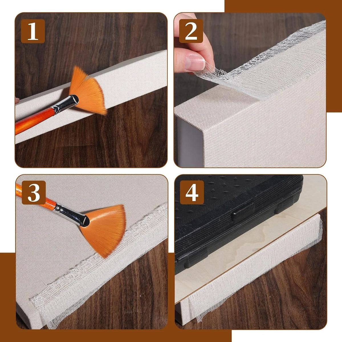 Boekbindend Mull Doek — 1 Rol