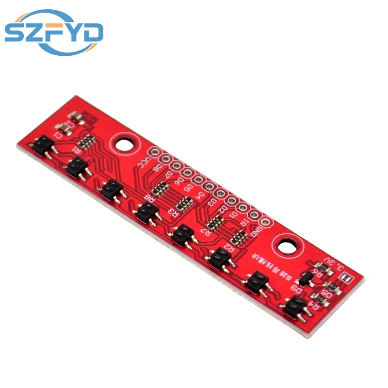 8-Channel Infrared Line-Tracking Sensor Board