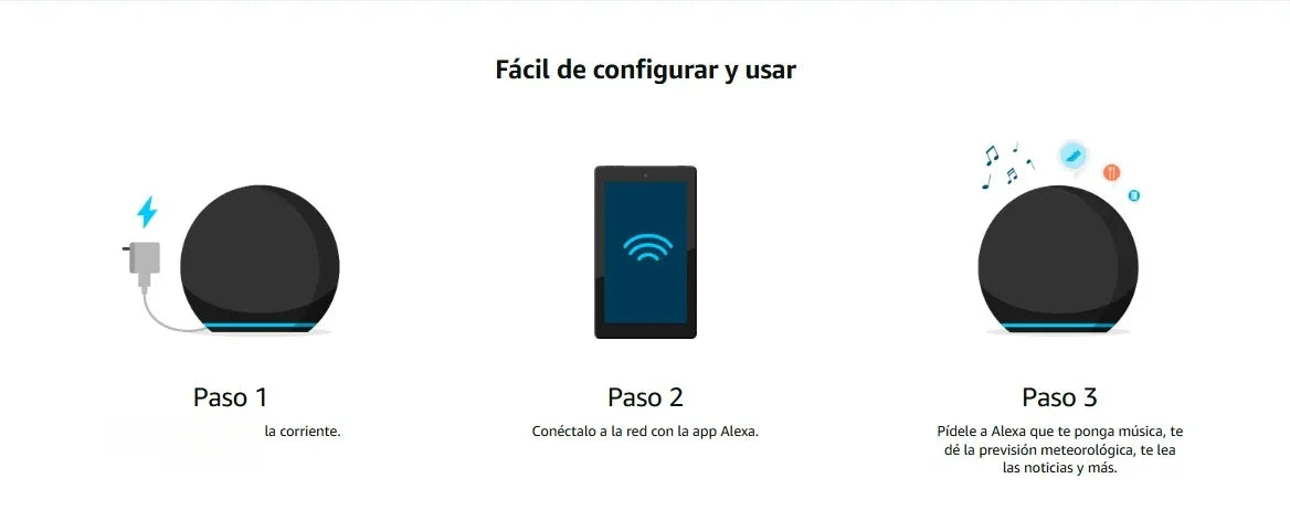 مكبر صوت ذكي صغير Wi-Fi بزر إيقاف الميكروفون