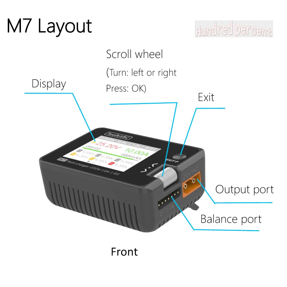 M7 RC Battery Charger and Signal Tool