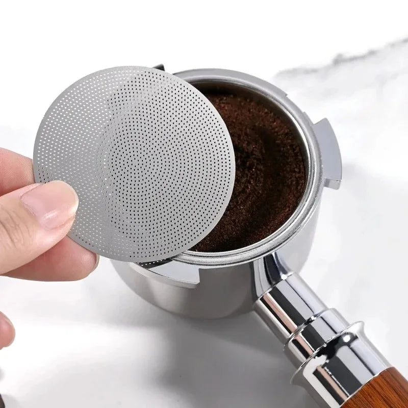 Reusable Stainless Steel Espresso Puck Screen