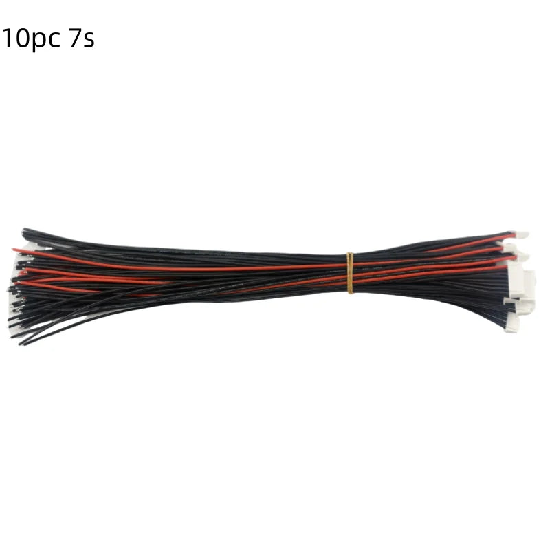 Prívodné vodiče balansovacieho konektora LiPo - balenie 10 ks, 1S až 8S