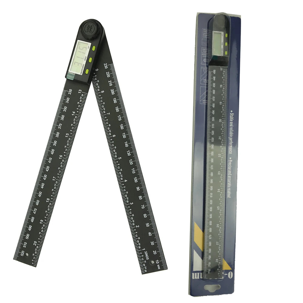Digital Angle Ruler - 200 or 300 mm