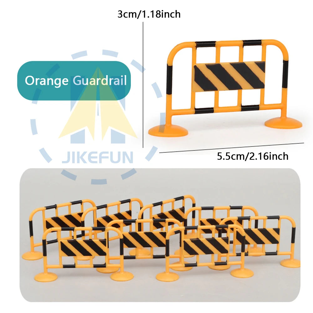 Mini RC Track Barriers & Traffic Props, Multiple Pack Sizes