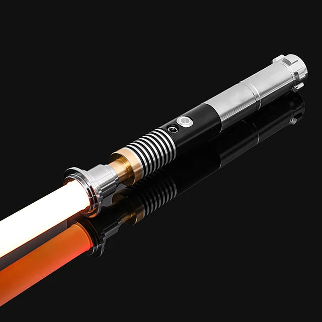 Sabre laser en métal RGB rechargeable avec effets sonores