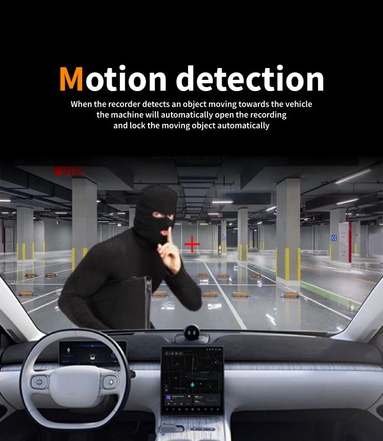 1080P 4-Channel Dash Cam with Night Vision & Loop Recording