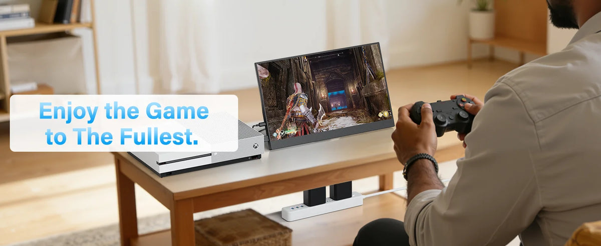 15.6 Inch Portable Monitor 1080P IPS with Speakers