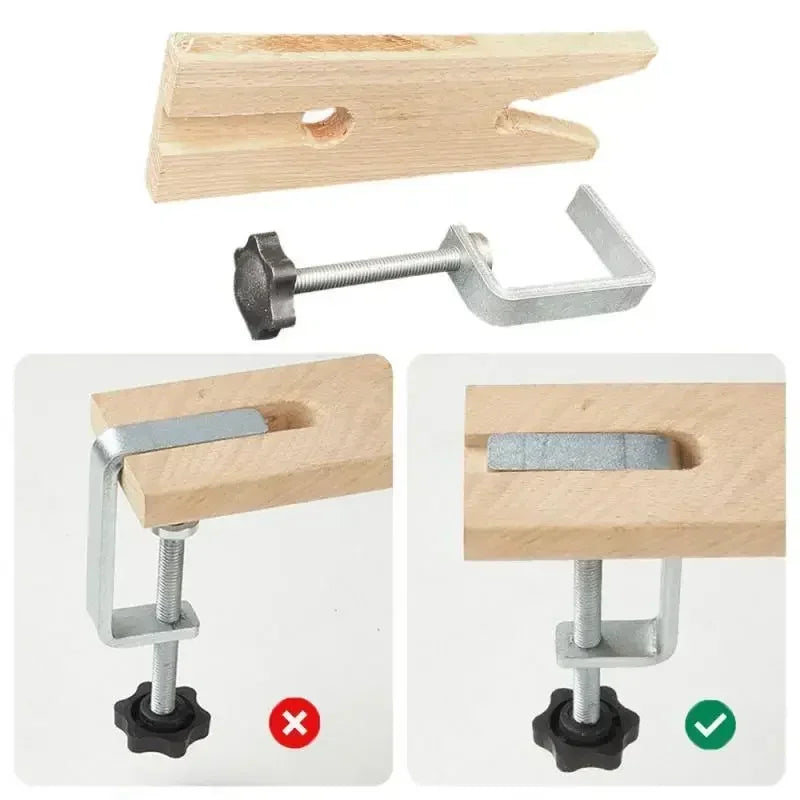 Opções de pinça de bancada, grampo e serra para joalharia