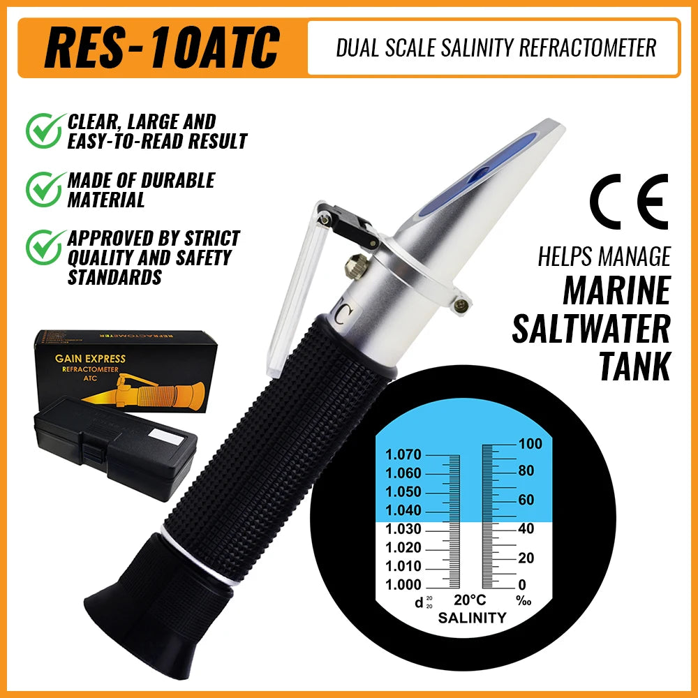 RES-10ATC Salinity Refractometer
