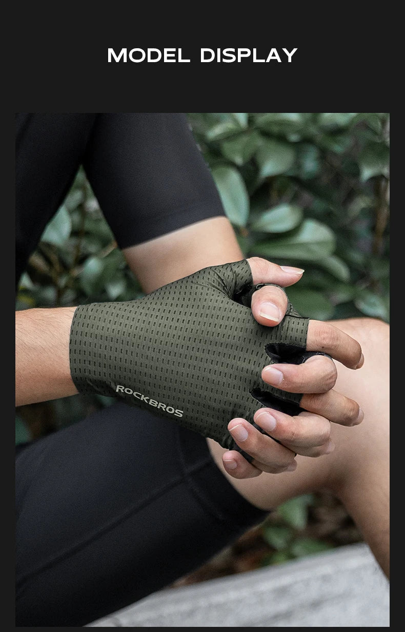Breathable Cycling Gloves for MTB, Road and Gym