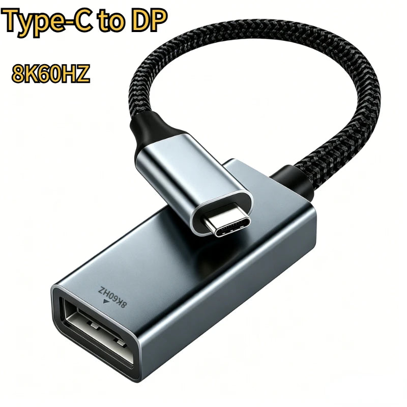 Adaptateur vidéo USB-C vers DisplayPort 1.4