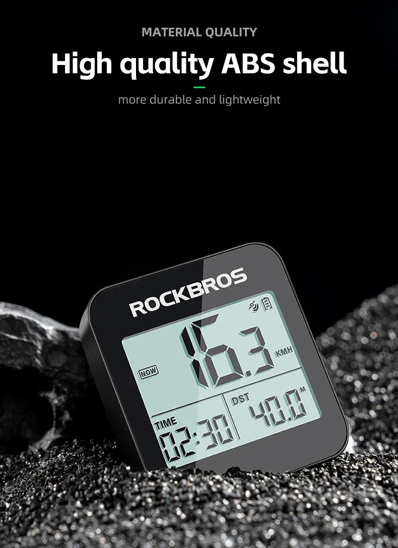 GPS Bike Computer with Speed, Odometer & 20H Battery Waterproof