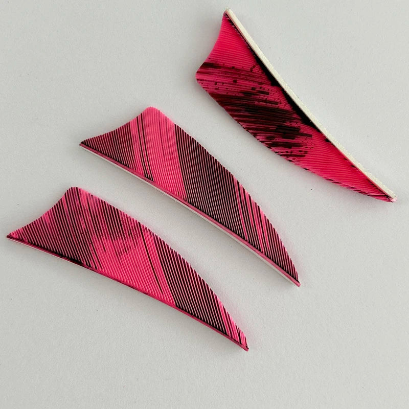 50 Plumillas de pluma de pavo de alas derechas — 2 pulgadas