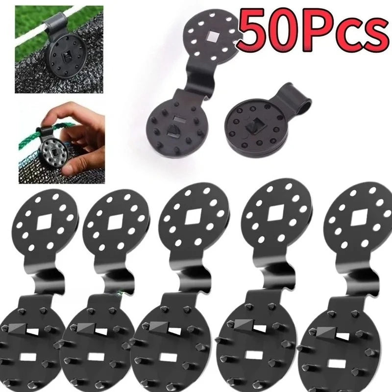 Clips für Schattiergewebe und Gartennetze, 50er- oder 100er-Pack