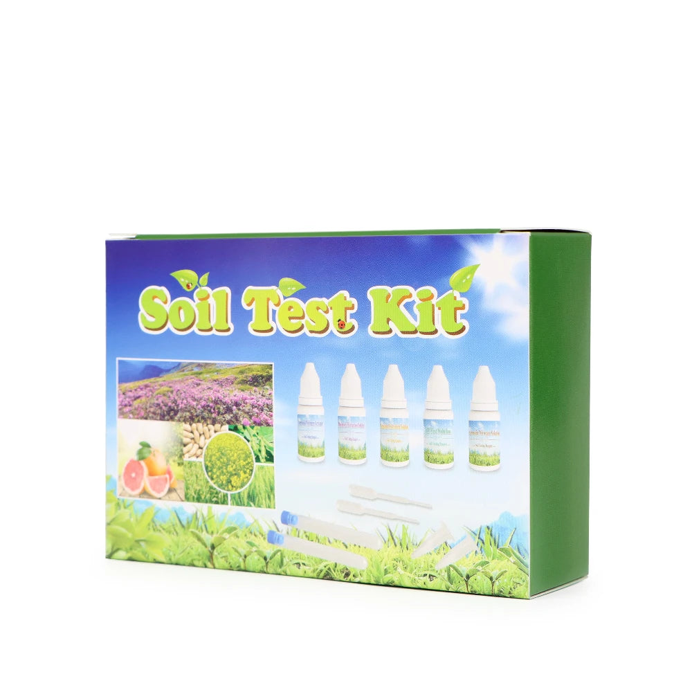 Kit de test de réactifs pour pH du sol et NPK