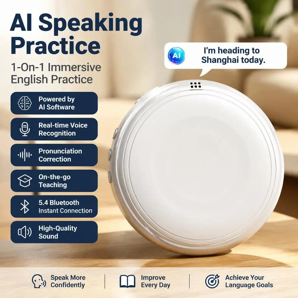 TS1-AI Wearable Bluetooth Translation Speaker