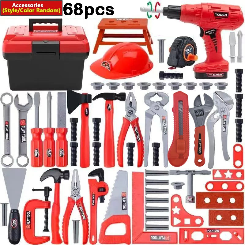 Kids Pretend Tool Kit for Imaginative Repair Play