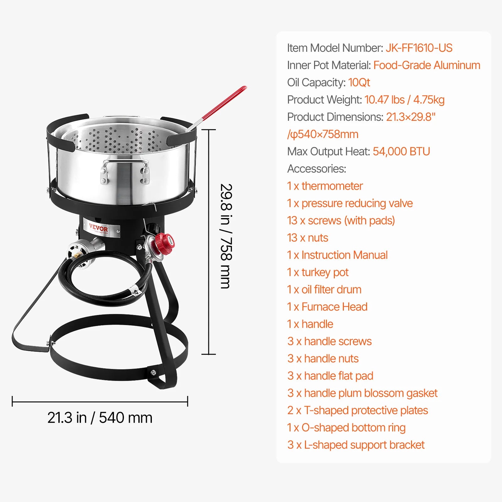 Seafood Boiling Kit with Strainer