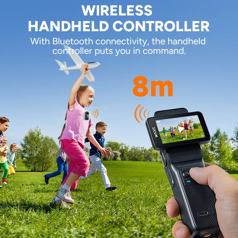 SJCAM C400 4K Pocket Camcorder for Vlogging and Travel