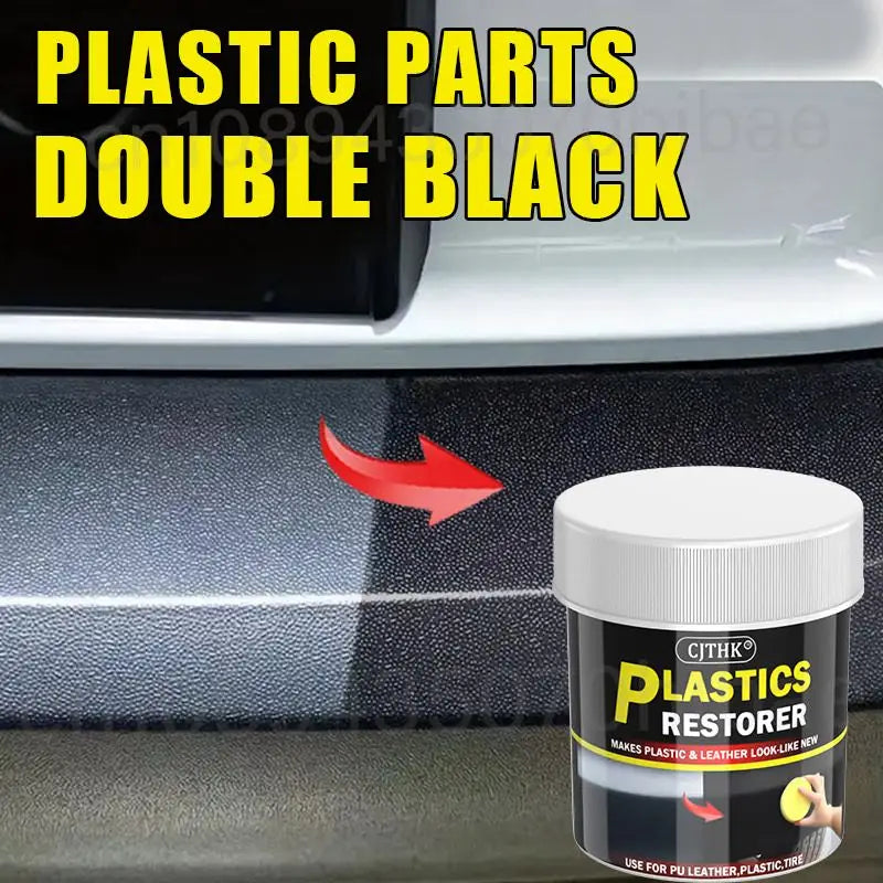 150g Auto Plastika Restorer Povratak U Crno Sjaj Auto Čišćenje Proizvodi Plastika Koža Obnova Autopoliranje Popravak Premaz Renovator
