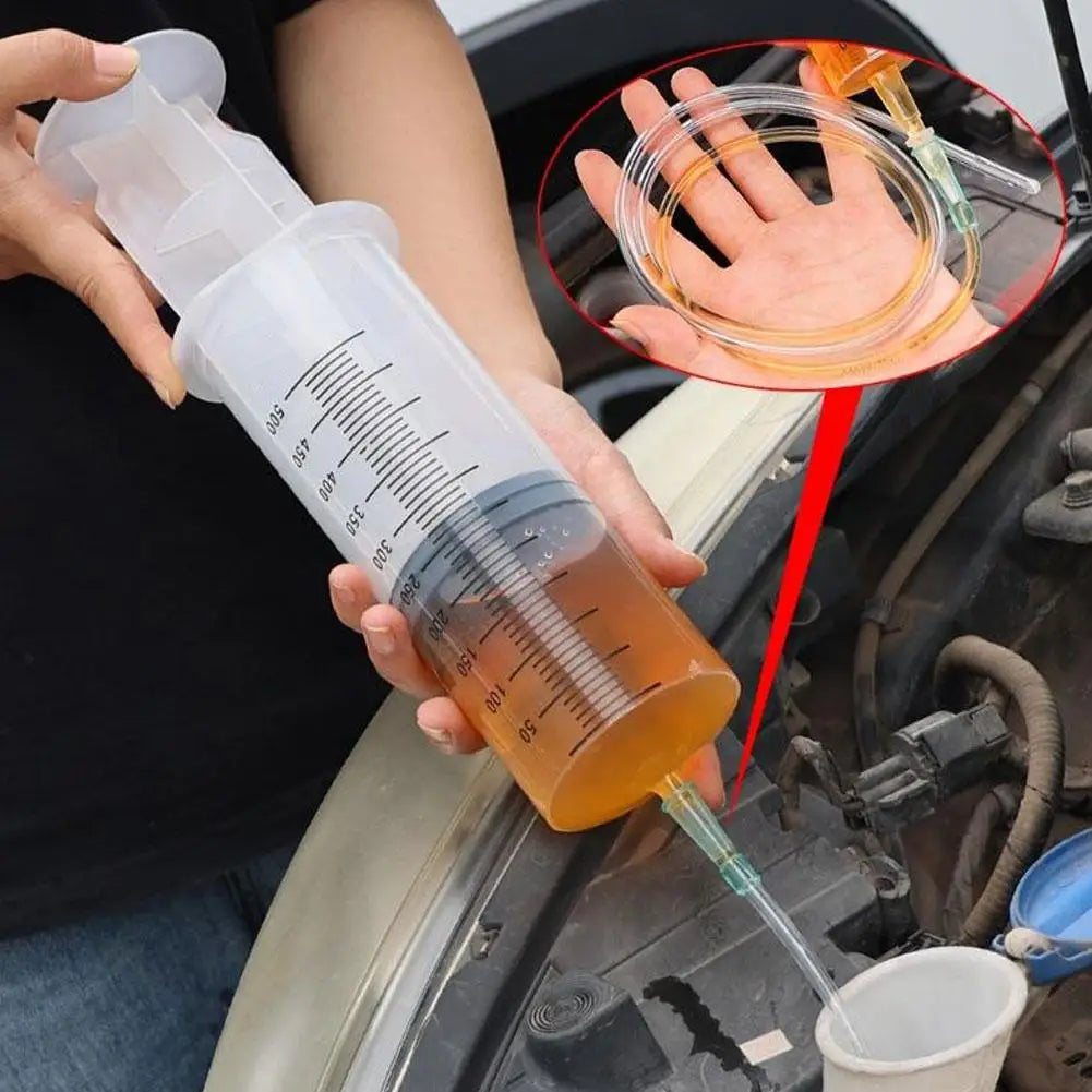 500 ml Oil Extraction Syringe with Hose