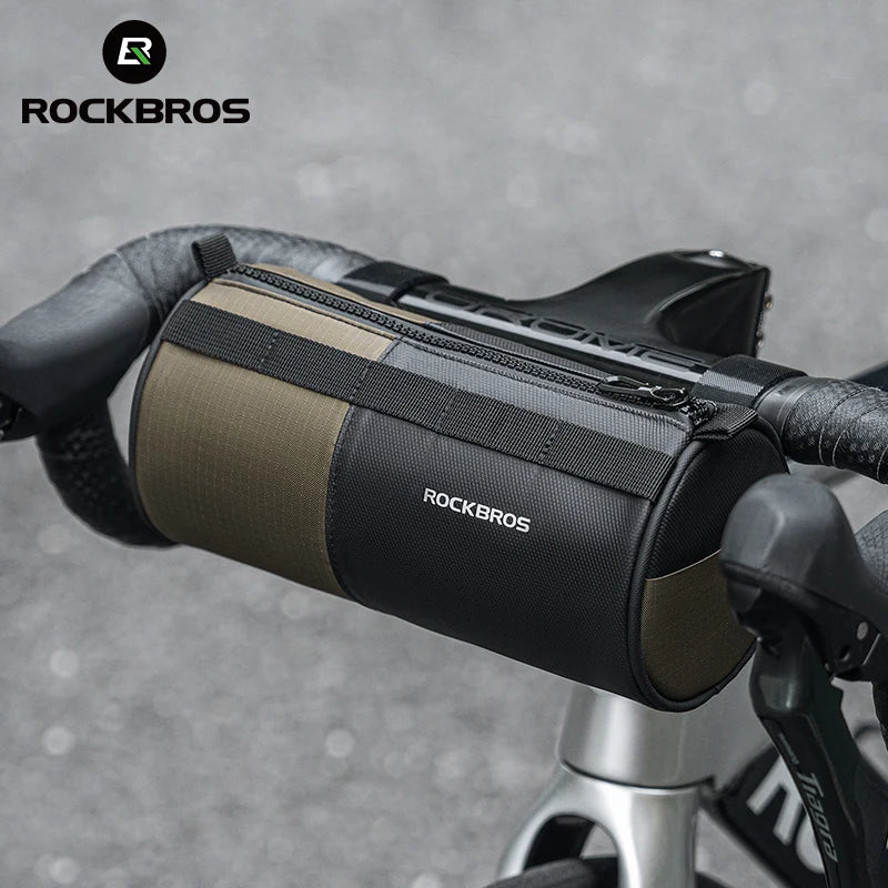 Reflective Bicycle Handlebar Bag, 1.7L Rainproof Front Bag