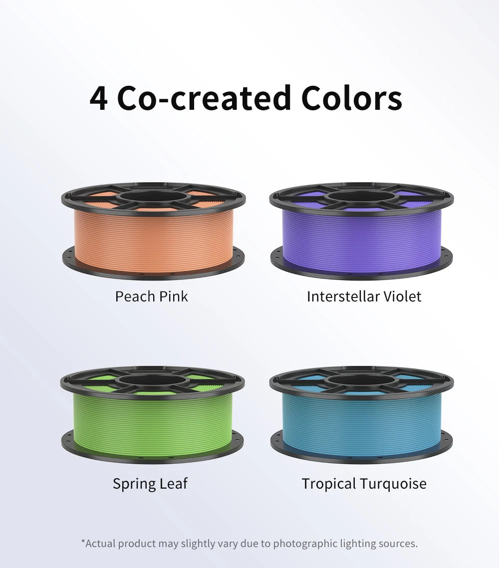 ANYCUBIC Multicolour PLA Filament with RFID Smart Compatibility