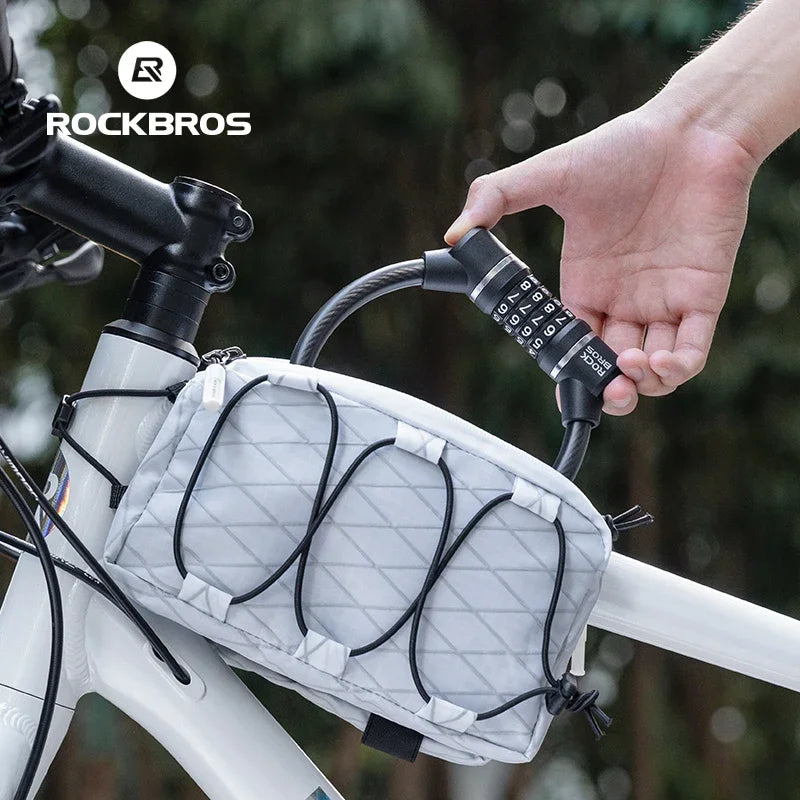4-Digit Steel Cable Bicycle Lock, 29cm