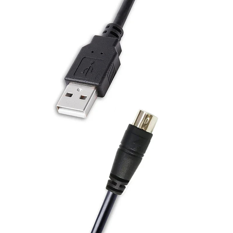 USB to 7-Pin Mini-DIN Interface Cable