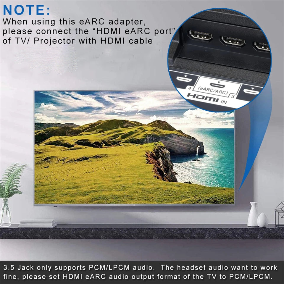 Extractor de audio 4K HDMI con ARC