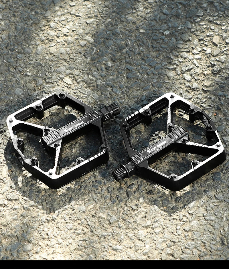 WEST BIKING Aluminium Platform Pedalen — Set