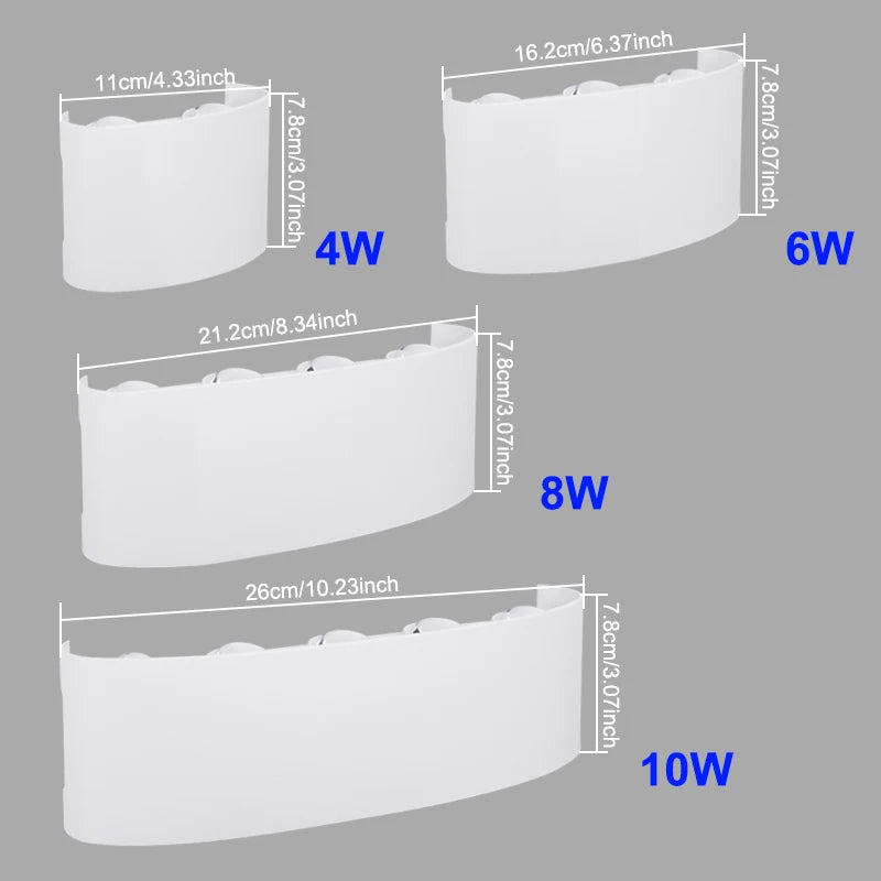 BD-01 LED Wall Light for Porches and Gardens