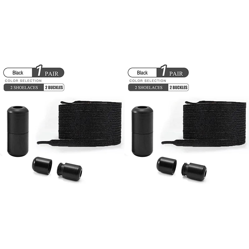 1Pair/2Pairs/4Pairs No Tie Shoe Laces Colorful Buckle Shoelaces Pearl Light Colorful Fashion Without Ties Elastic Laces Sneaker