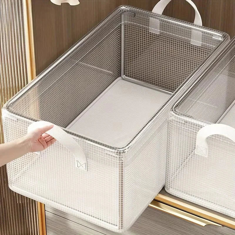 Transparent PVC Storage Box for Clothing