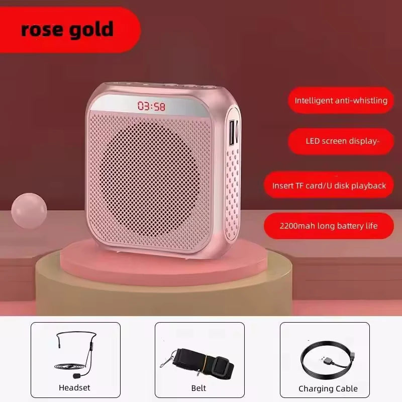Bullhorn Megaphone Shop Voice Sound Audio Amplifier For Portable Speaker With Microphone Megafon Loudspeaker Teacher Amplified