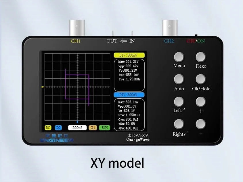 Dual-Kanal Handheld-Digitaloszilloskop