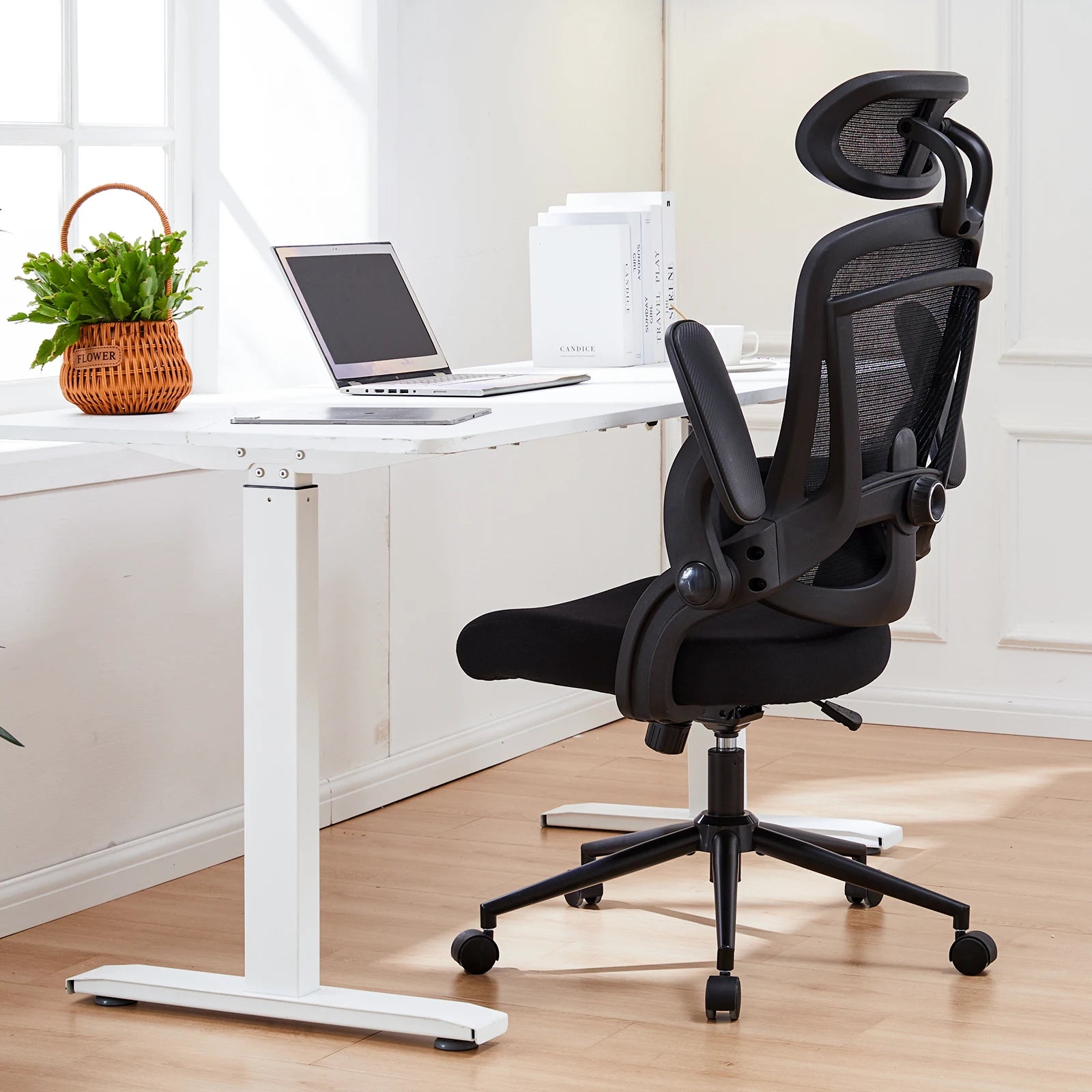 Ergonomic Mesh Office Chair with Adjustable Lumbar & 120° Tilt