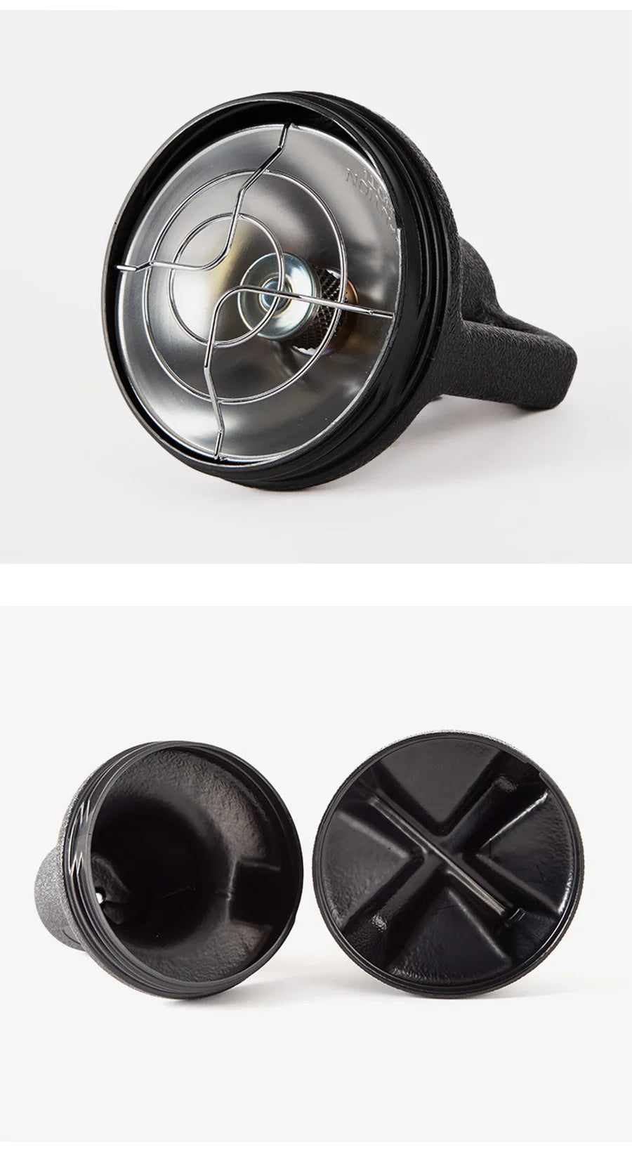 Portable Mini Gas Camping Heater with Propane Adapter