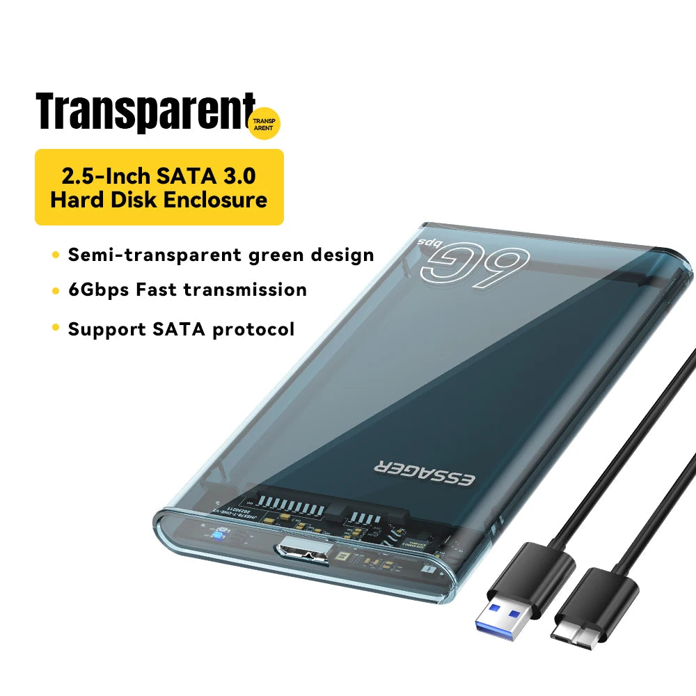 2.5-Inch SATA USB 3.0 Drive Enclosure