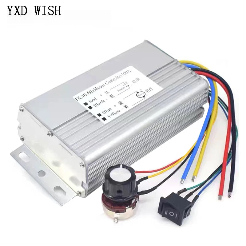 DC 10–60 V 70 A PWM Motor Speed Controller, 4000 W