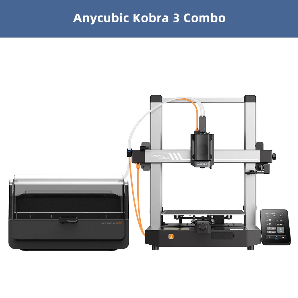 ANYCUBIC Kobra 3 Combo Wersja AE Drukarka 3D FDM Wielokolorowa