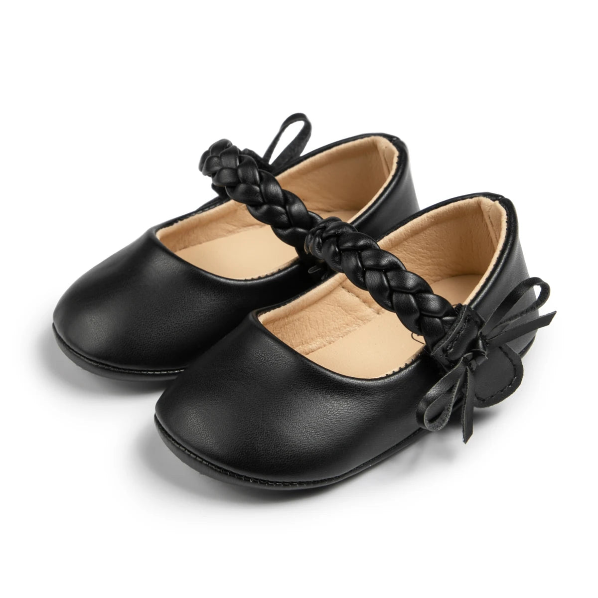 Baby Princess PU Toddler Shoes with Bow