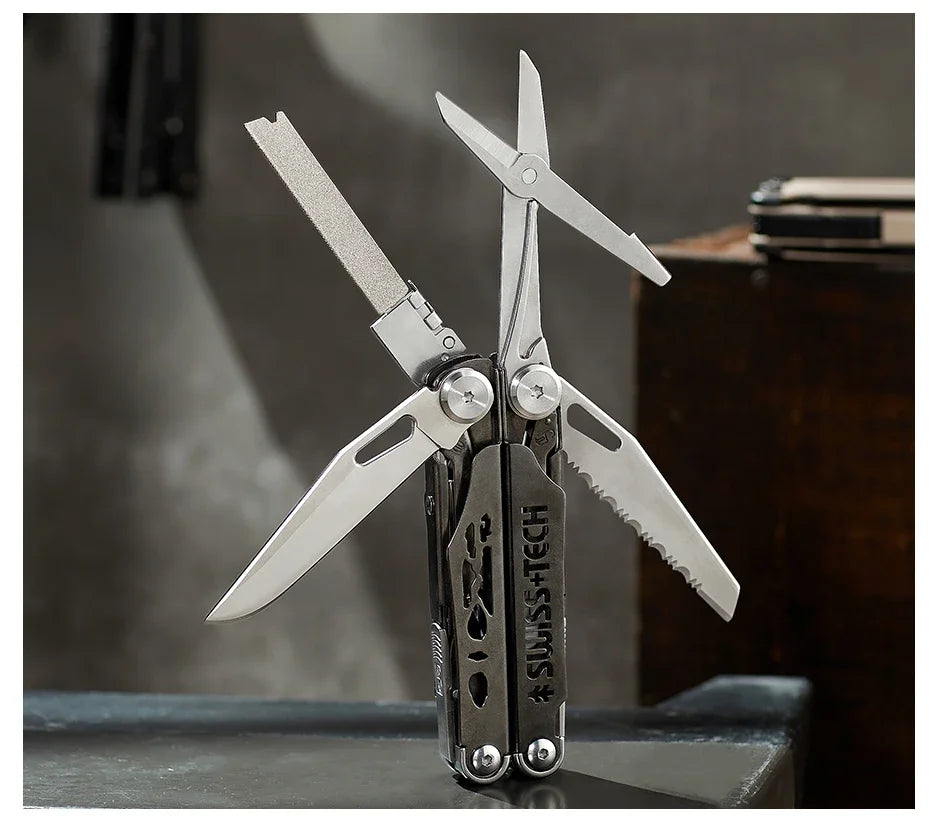 37-in-1 Folding Pliers Multitool
