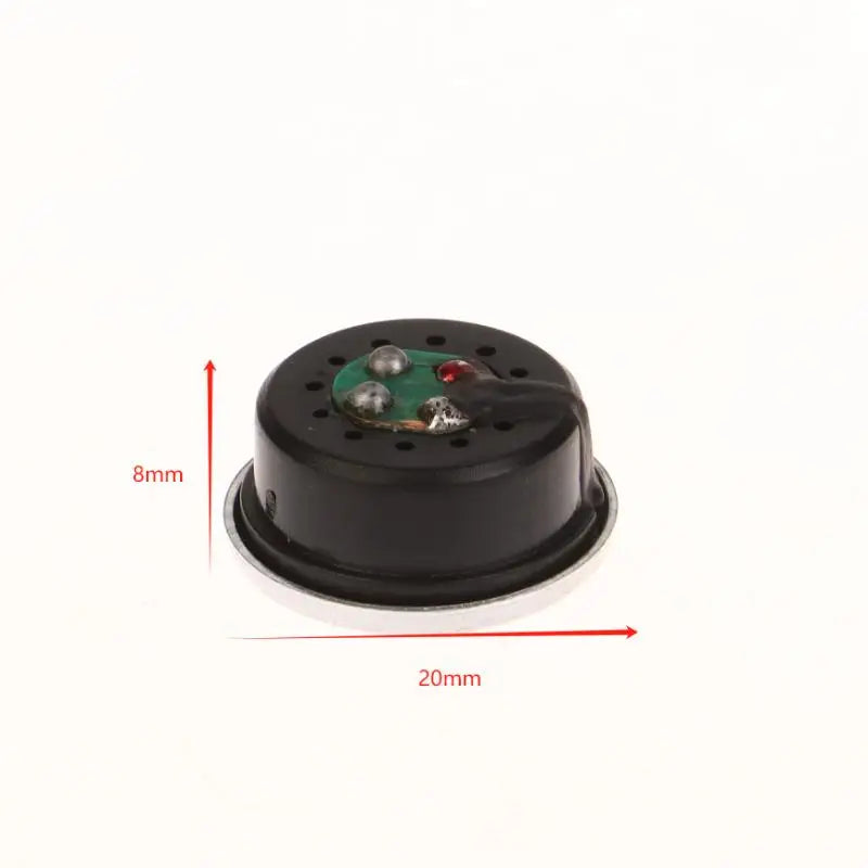 Dynamic Microphone Cartridge Capsule, 20 mm, Pack of 1 or 3