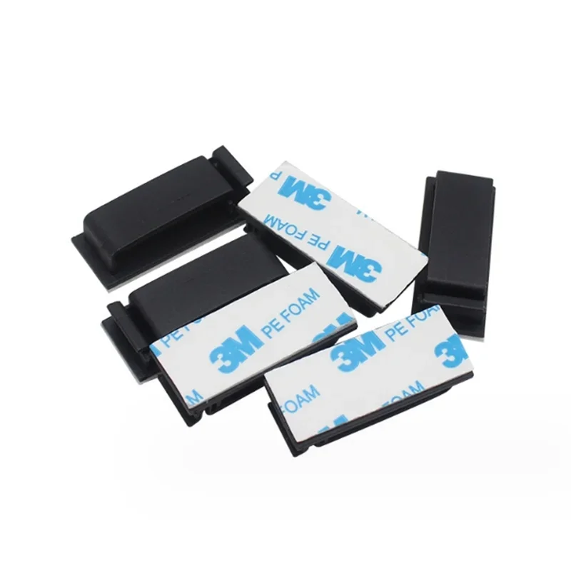 Cable Fixing Clip Cable Wire Sorting Buckle Chassis Organizer 19*47 Black and White Organizer