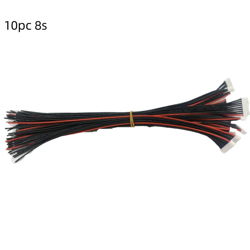 Prívodné vodiče balansovacieho konektora LiPo - balenie 10 ks, 1S až 8S