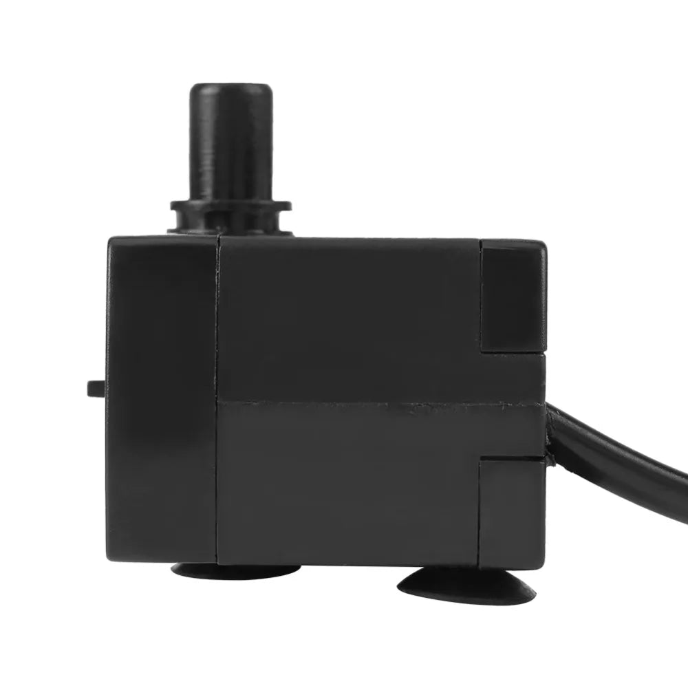 Mini nedsenkbar vannpumpe for akvarier og fontener
